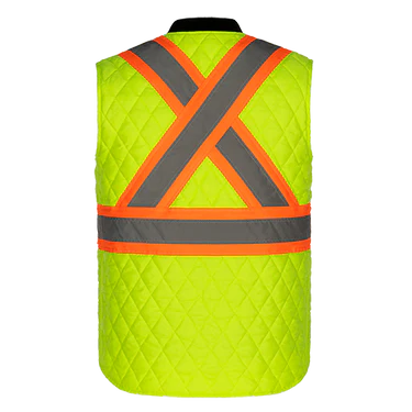 L01225 - Mack - Hi-Vis Quilted Vest