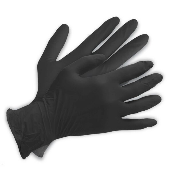 Black Shield Nitrile Examination Gloves