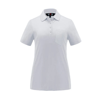 S05746 - Caddy - Ladies Pique Mesh Polo w/ Pocket